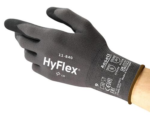 une Paire De Gants De Travail Professionnels Ansell Hyflex 11-840