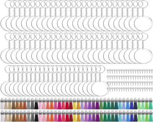 un Ensemble De Porte-Clés Acryliques Duufin Pour Bricolage Et Artisanat