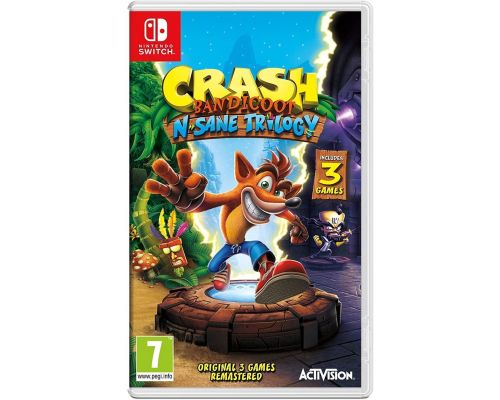 Un jeu Switch Crash Bandicoot