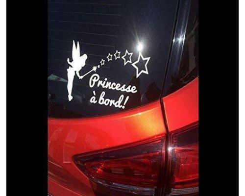 Un Sticker Princesse à Bord !  