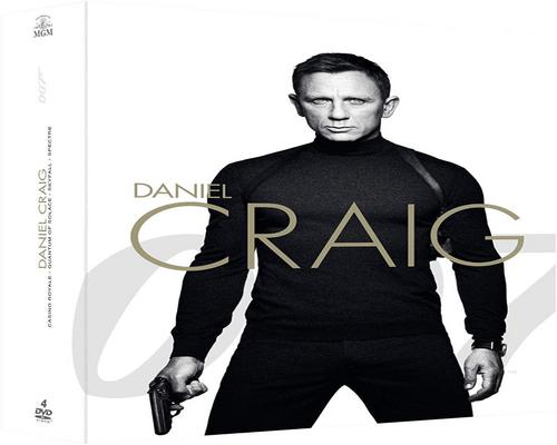 una película de James Bond 007: la colección de Daniel Craig: Casino Royale + Quantum Of Solace + Skyfall + Spectre