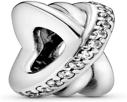 een Pandora Bead Women Silver Spacer For Charms And