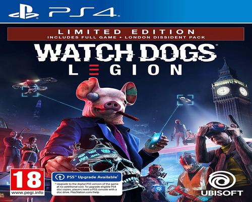 um jogo Watch Dogs Legion - Edição limitada - Versão Ps5 incluída