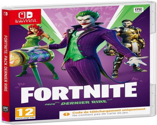 a Nintendo Switch Fortnite Game: The Last Laughs Pack (Nintendo Switch)