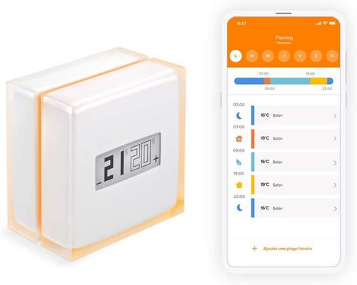 un Thermostat Netatmo Connecté Et Intelligent Pour Chaudière Individuelle