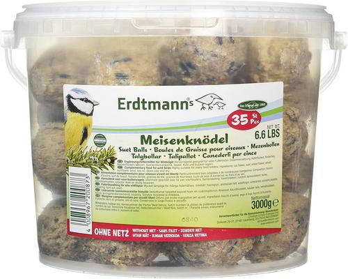 una confezione di semi di secchio Erdtmanns