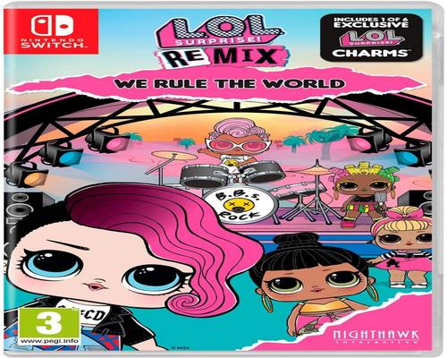 ένα παιχνίδι Nintendo Switch LOL Surprise! Remix Edition: We Rule The World (Nintendo Switch)