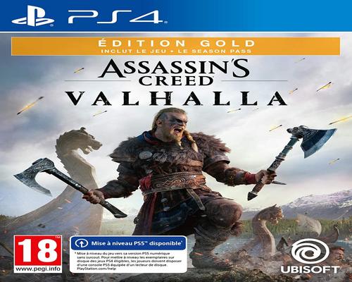 Assassin&#39;S Creed Valhalla Spiel - Gold Edition - Ps5 Version enthalten