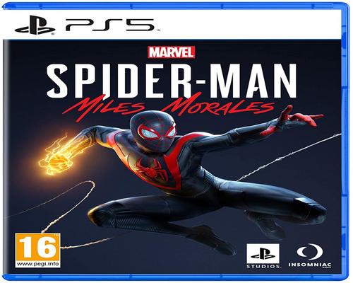 a Sony Game, Marvel&#39;S Spider-Man: Miles Morales On Ps5, Action Adventure Game, Standard Edition, Physical Version, På franska, 1 spelare