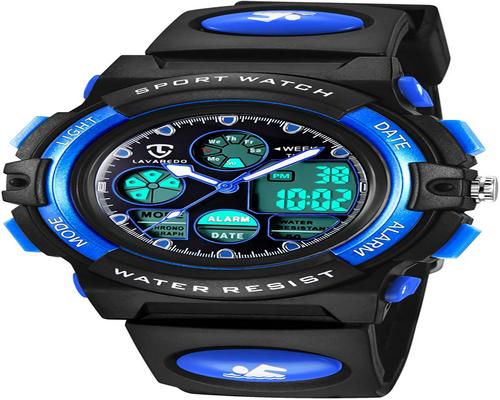 A Waterproof Multifunction Sports Children&#39;s Digital Boy Girl Watch With Backlit Led Display