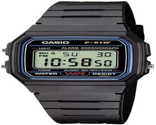 <notranslate>ένα ρολόι Casio F-91W-1Dg</notranslate