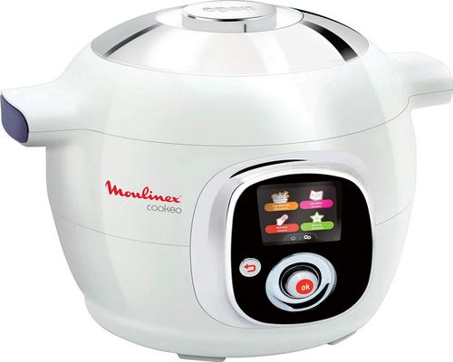 a Moulinex Cookeo Intelligent Multicooker Robot 100 Preprogrammed Recipes 6 L Up to 6 People 6 Cooking Modes