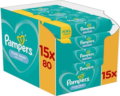 ein Pampers Fresh Clean Wipe