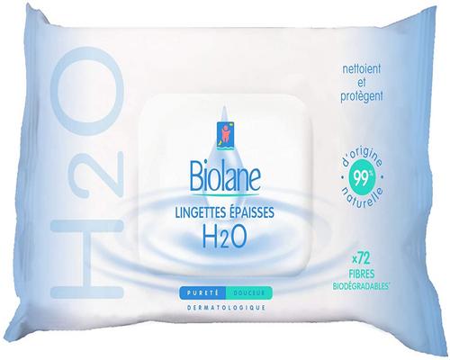 a Biolane Thick Cleansing Wipe H2O Ecorecharge