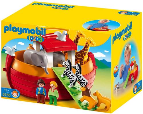 una caja de Playmobil
