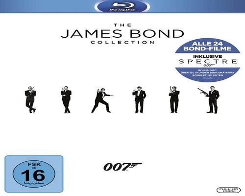 un film James Bond - Collection 2016 [Blu-Ray]