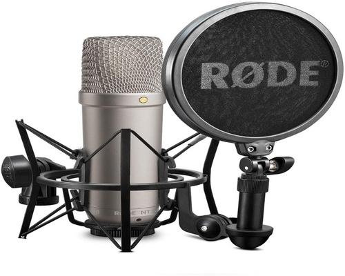 un kit completo de condensadores de grabación vocal Rode Nt1-A