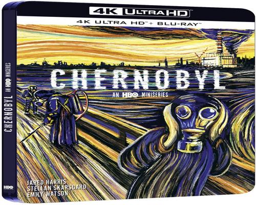 en Tjernobyl-serie [4K Ultra Hd + Blu-Ray-Edition Steelbook-fodral]