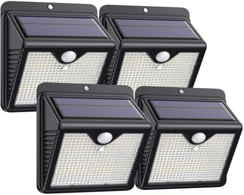 un Éclairage Trswyop Lampe Solaire Extérieur 4 Pack 150 Led