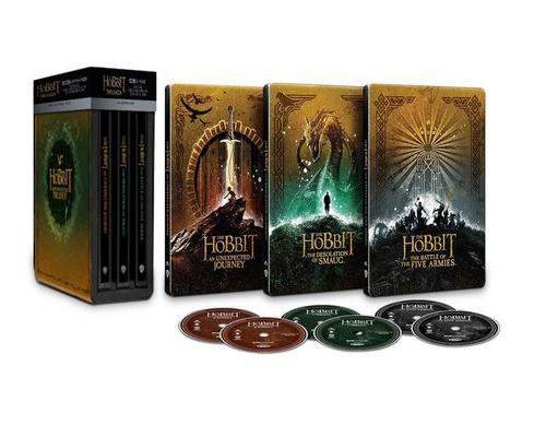 uno Film Lo Hobbit - Trilogia Steelbook (4K Ultra Hd) (6 Dischi)