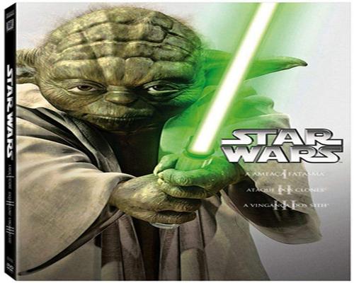 um Filme Star Wars A Nova Trilogia [Dvd]