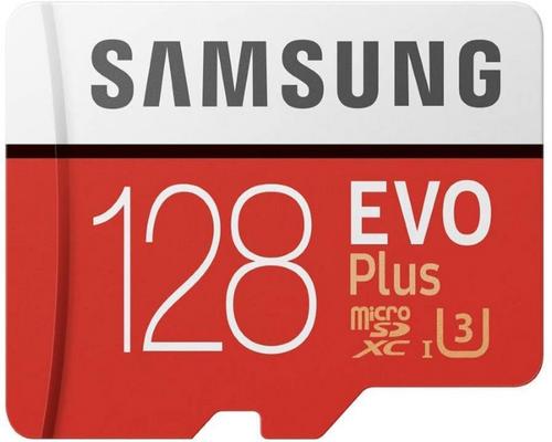 et Samsung Mb-Mc128Ga / Eu Memory SD Evo Plus 128G-kort med SD