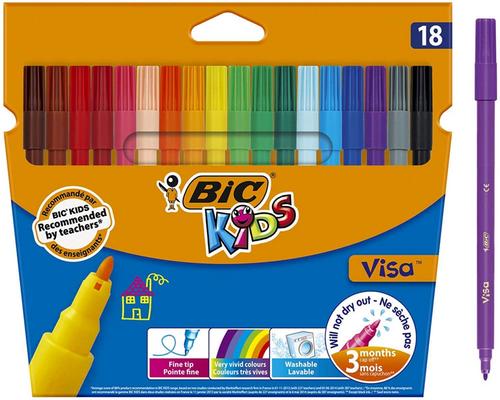 a Bic Kids Filt Pen Kit Kit De Coloriage A Fine Point