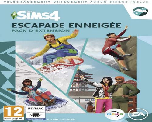 PCゲームTheSims 4 Snow Getaway Expansion Pack（Pc）