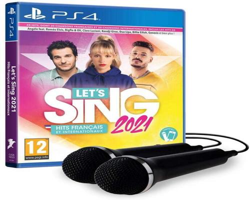 a Let&#39;S Sing 2021 2 Mics Game (Ps4)
