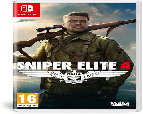 un juego de Sniper Elite 4 (Nintendo Switch)