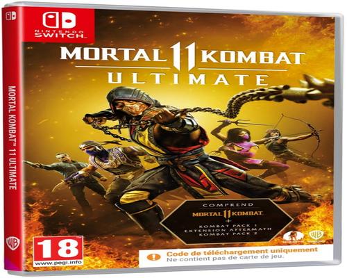 ett Nintendo Switch Mortal Kombat 11 Ultimate Code In Box-spel (Nintendo Switch)