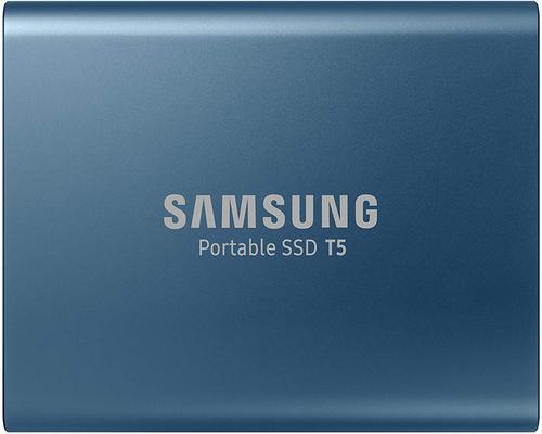 et Samsung T5 eksternt harddisk-SSD-kort