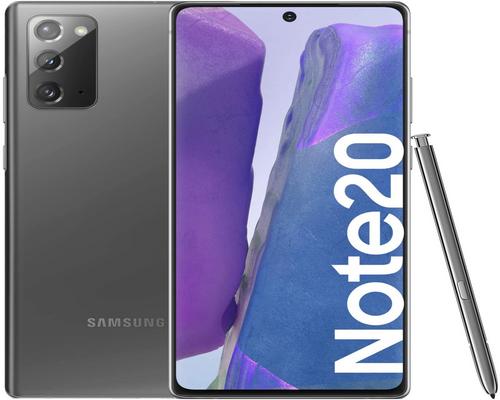 ein Samsung Note20 256 GB graues Smartphone