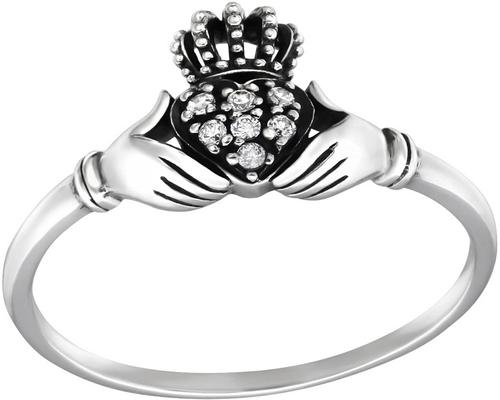 un anello Tata Gisele in argento 925/000 invecchiato