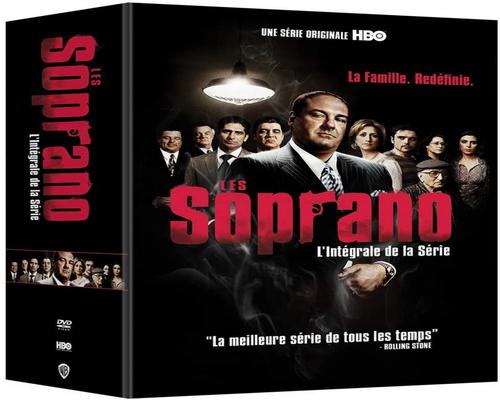 uma série Les Soprano-L&#39;Intégrale