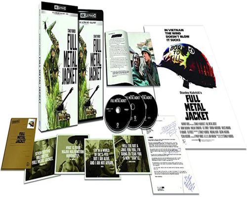 ένα Full Metal Jacket Film [Συλλεκτική Έκδοση-4K Ultra Hd + Blu-Ray + Dvd + Booklet]