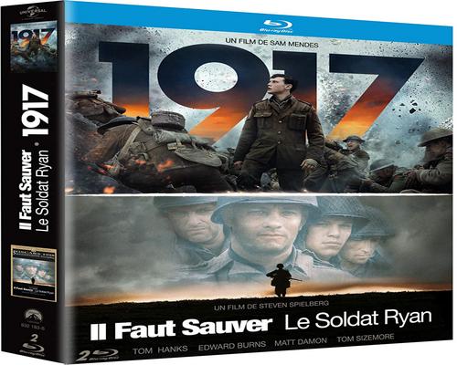 una película de 1917 + Salvando al soldado Ryan [Blu-Ray]