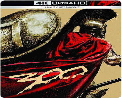 电影300 [4K Ultra Hd + Blu-Ray Edition Edition Steelbook Case]