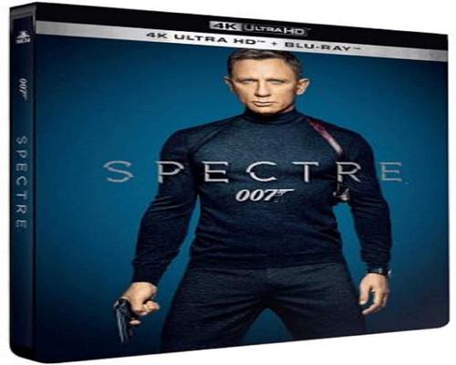 en Spectre Film [4K Ultra Hd + Blu-Ray-Edition Steelbook-fodral]
