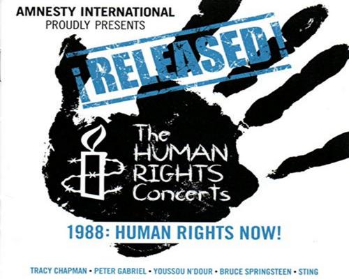 Lanzamiento de un CD The Concerts 1988: Human Rights