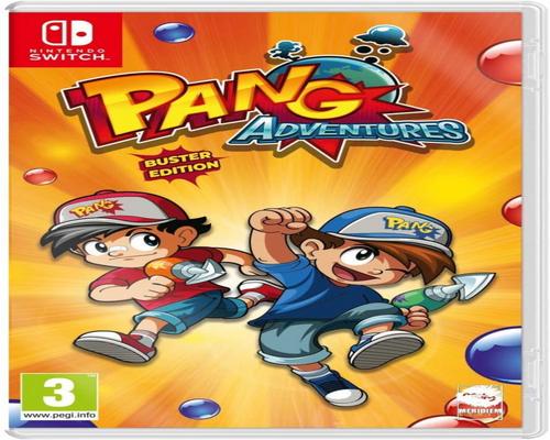 a Pang Adventures: Buster Edition -peli (Nintendo Switch)