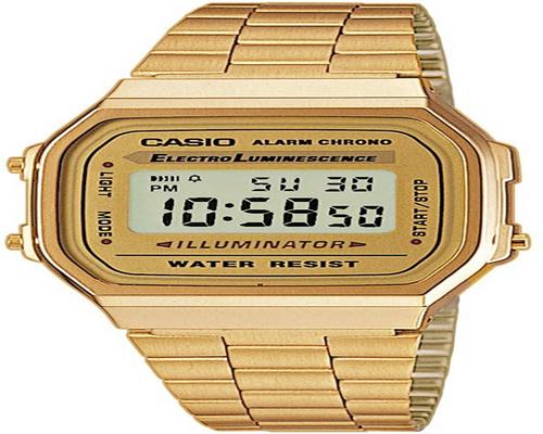 eine Casio Uhr A168Wg-9Ef