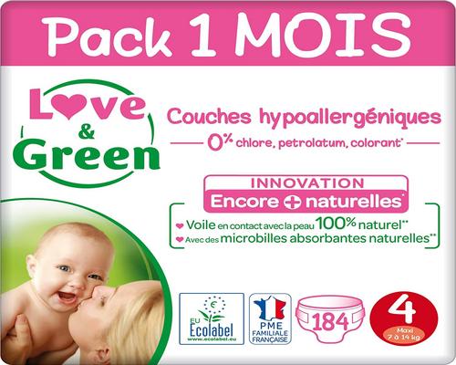 une Couche Love & Green Taille 4