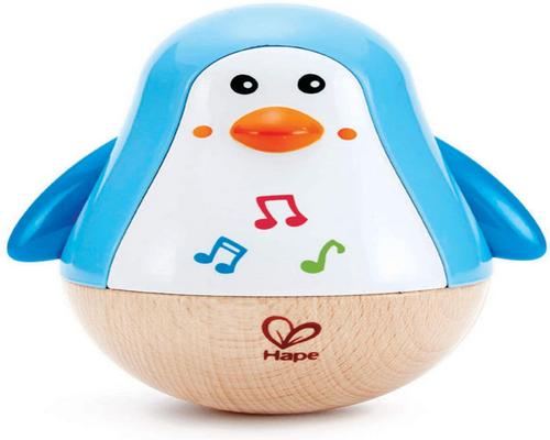 A Hape Toy - Μουσική Ξύλινη Πρώτη Εποχή - Culbuto Penguin