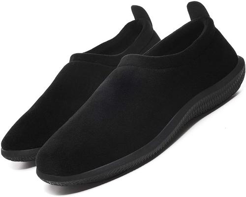 Ett par tofflor vinter tofflor män kvinnor bomull plysch minne skum hem tofflor höst inomhus / utomhus unisex storlek