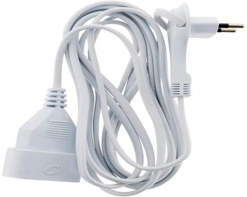 an Extension Cord Without Earth With Extraflat Plug 2X 0.75 White 3M