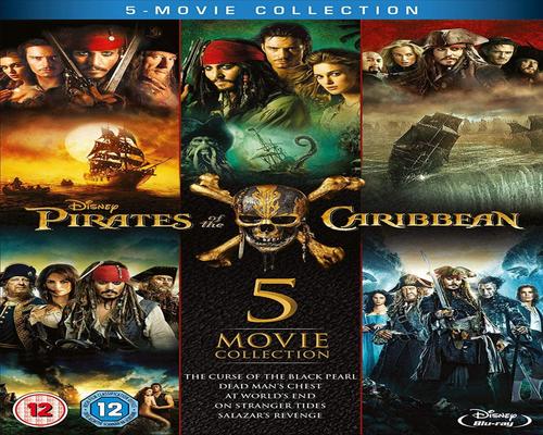 a Movie Pirates Of The Caribbean 1-5 Boxset [Blu-Ray]