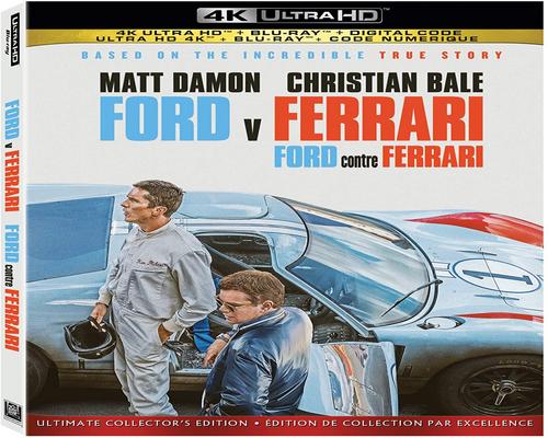 a Movie Ford V Ferrari (Uhd + Bd + Digital Code) [Blu-Ray]