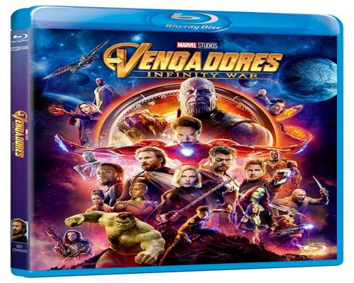 una Película Bd Vengadores Infinity War [Blu-Ray]