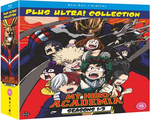 a Dvd My Hero Academia: Collection Box Seasons 1-3 [Blu-Ray]